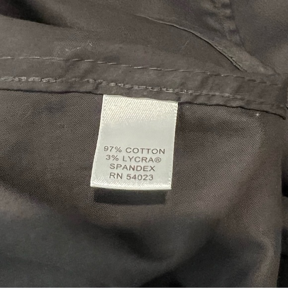 Banana Republic Charcoal Gray Button-Down Top - Picture 6 of 7